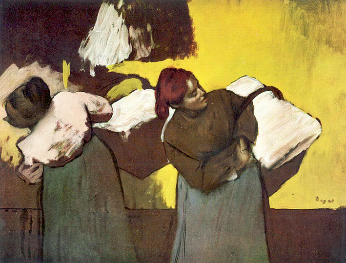  埃德加·德加 Edgar Degas—— 洗衣妇